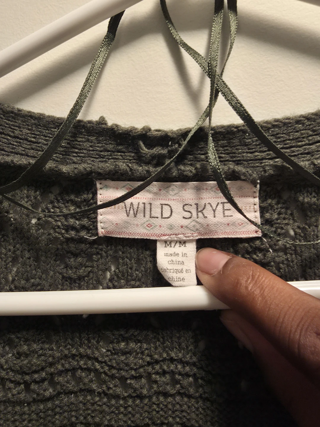 Wild Skye Women's Cardigan M/M Green Knit - photo 2