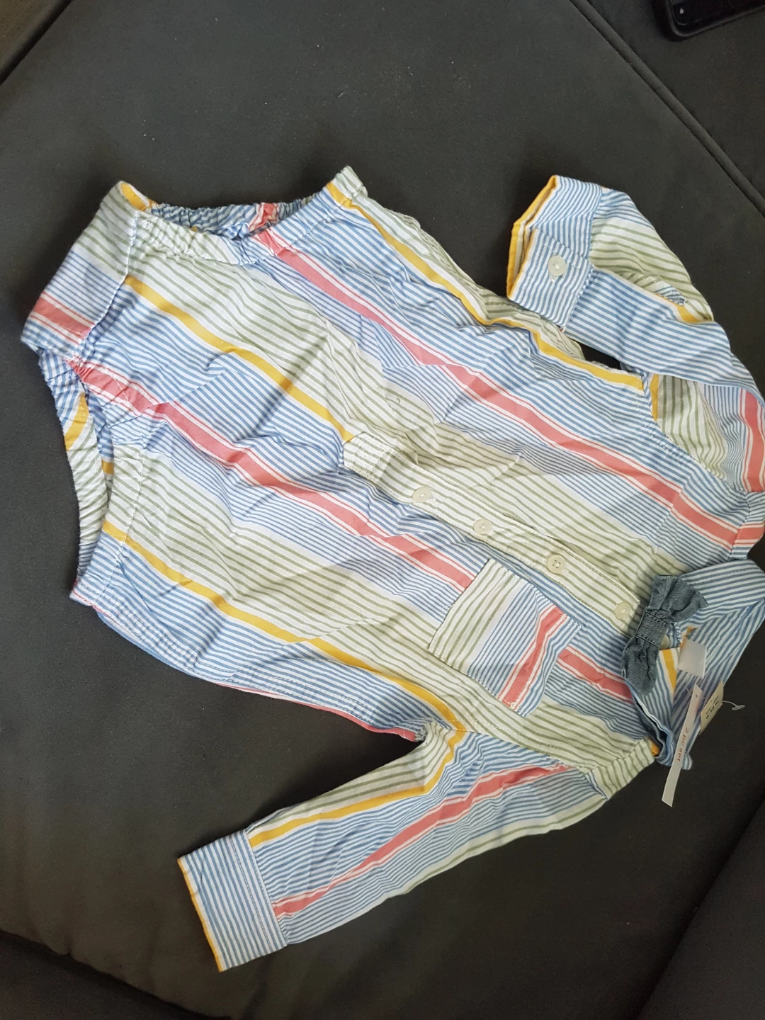 Joe Fresh Baby Bodysuits 3 Pack 0-3month, 6-12 - photo 2