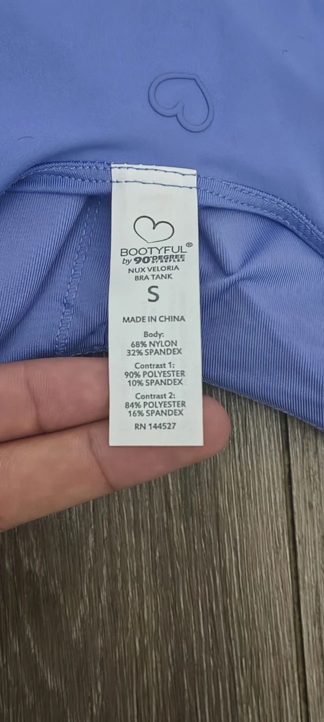 Bootyful by Sorella Workout Set - Blue, Size S - photo 3