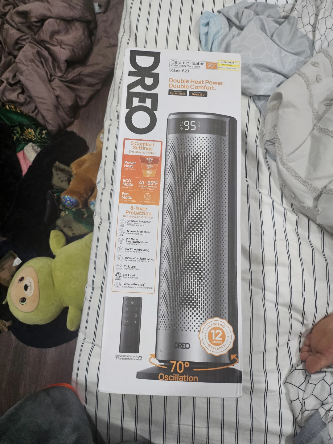 Dreo Solaris 629 Ceramic Heater - photo 4