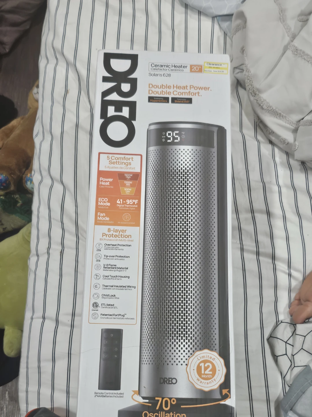 Dreo Solaris 629 Ceramic Heater - photo 5