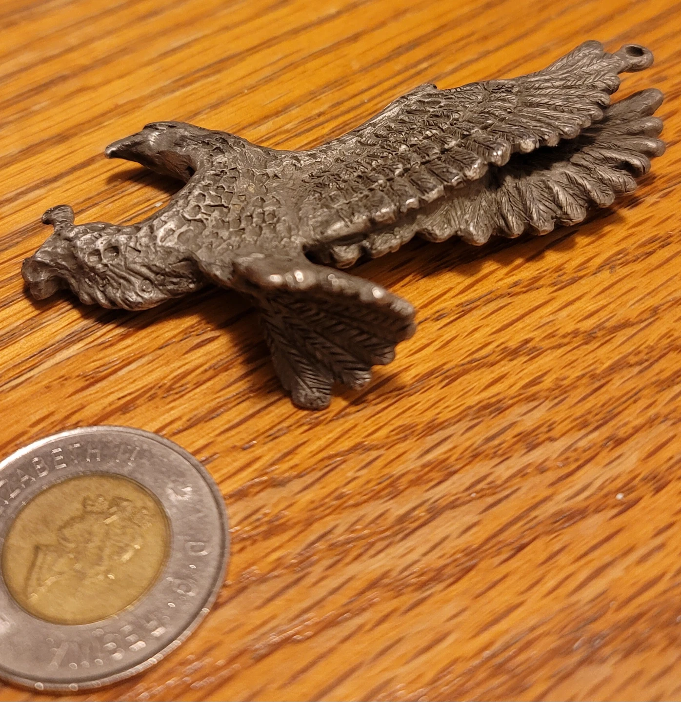 Metal Eagle Figurine Pendant - photo 4
