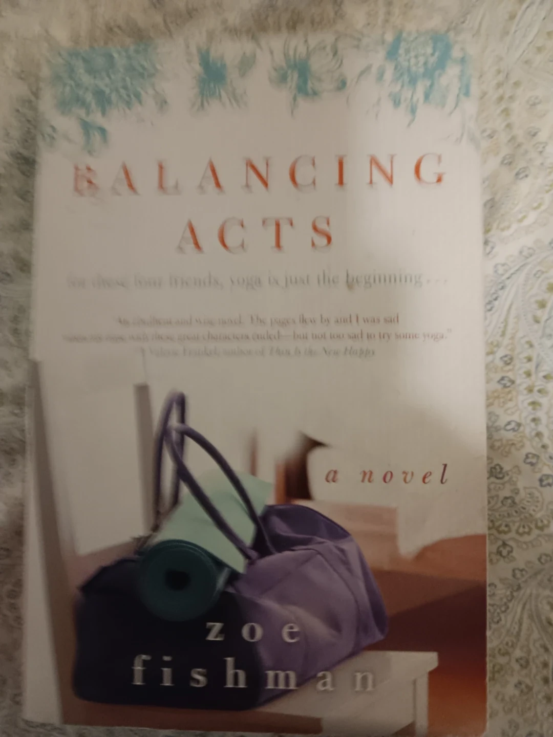 ⚽  Balancing Acts by Zoe Fishman Novel