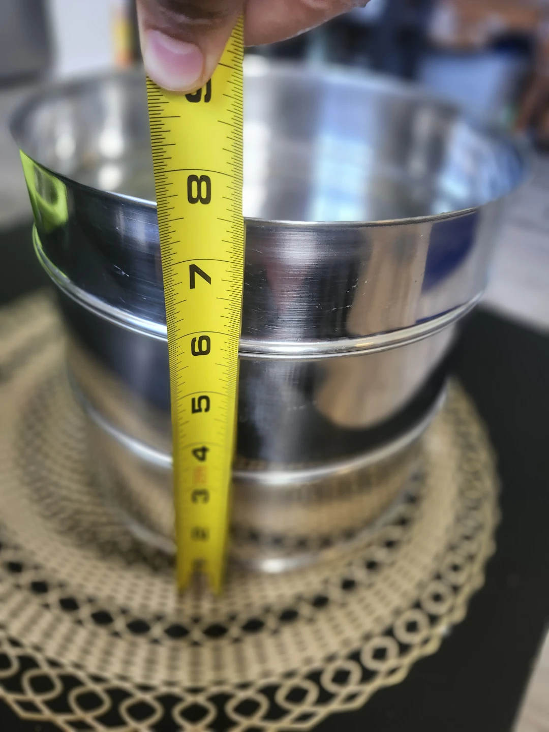 Set of 3 Stainless Steel Bowls