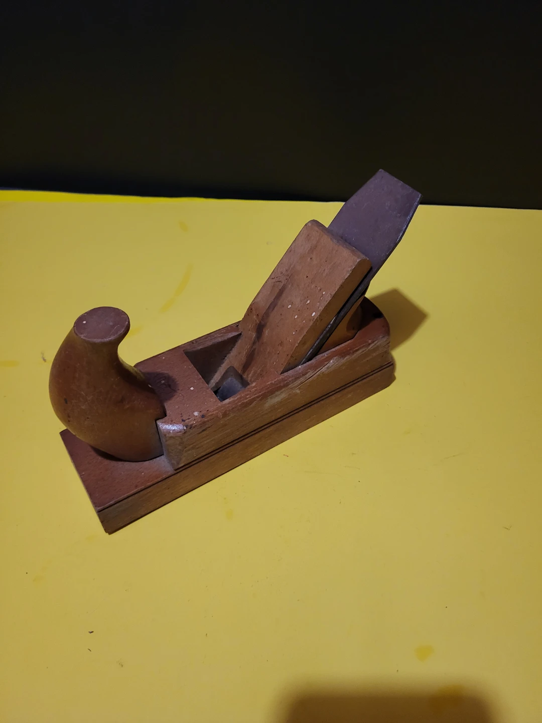 Vintage Wooden Block Plane Tool