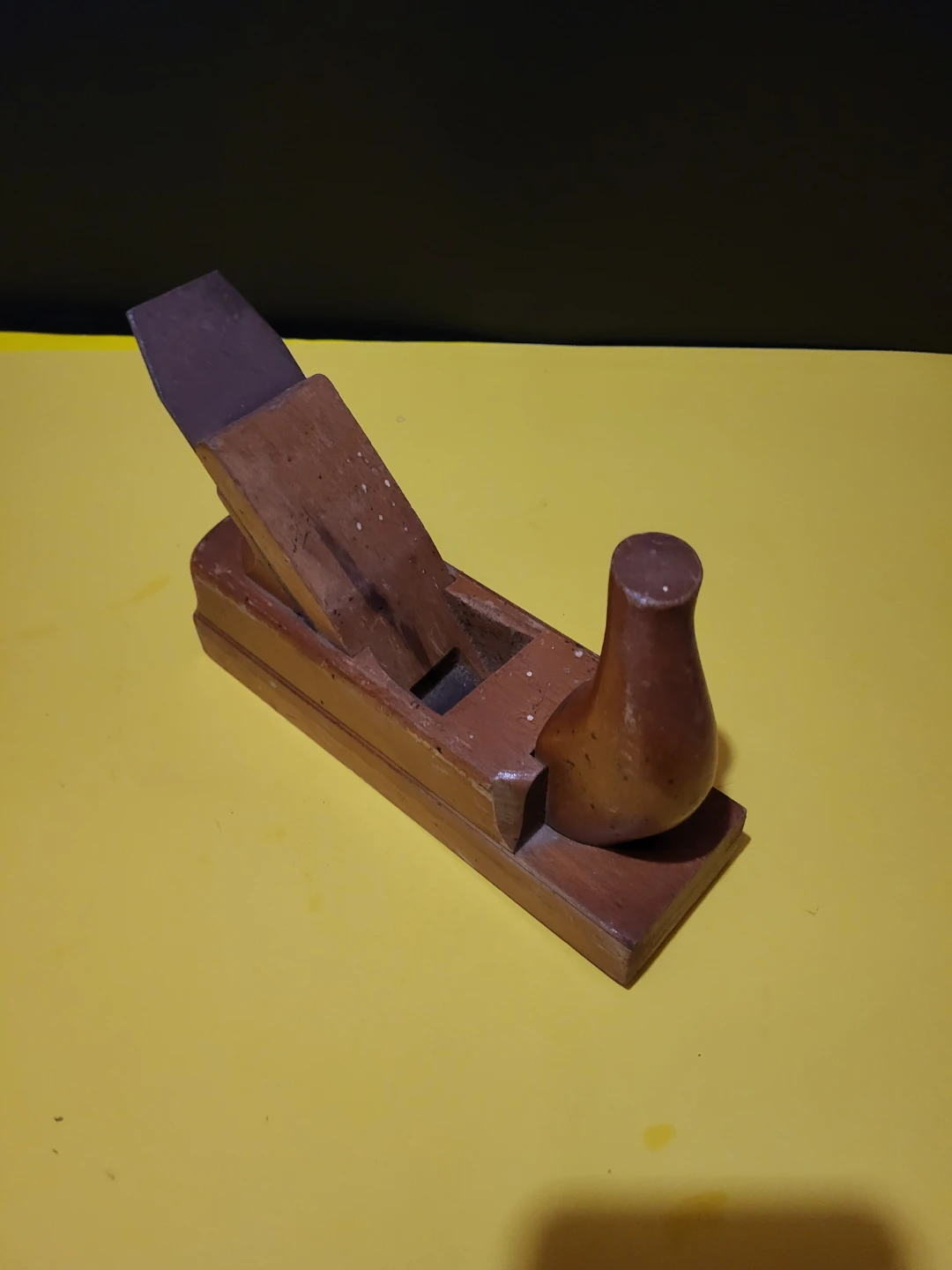 Vintage Wooden Block Plane Tool - photo 2