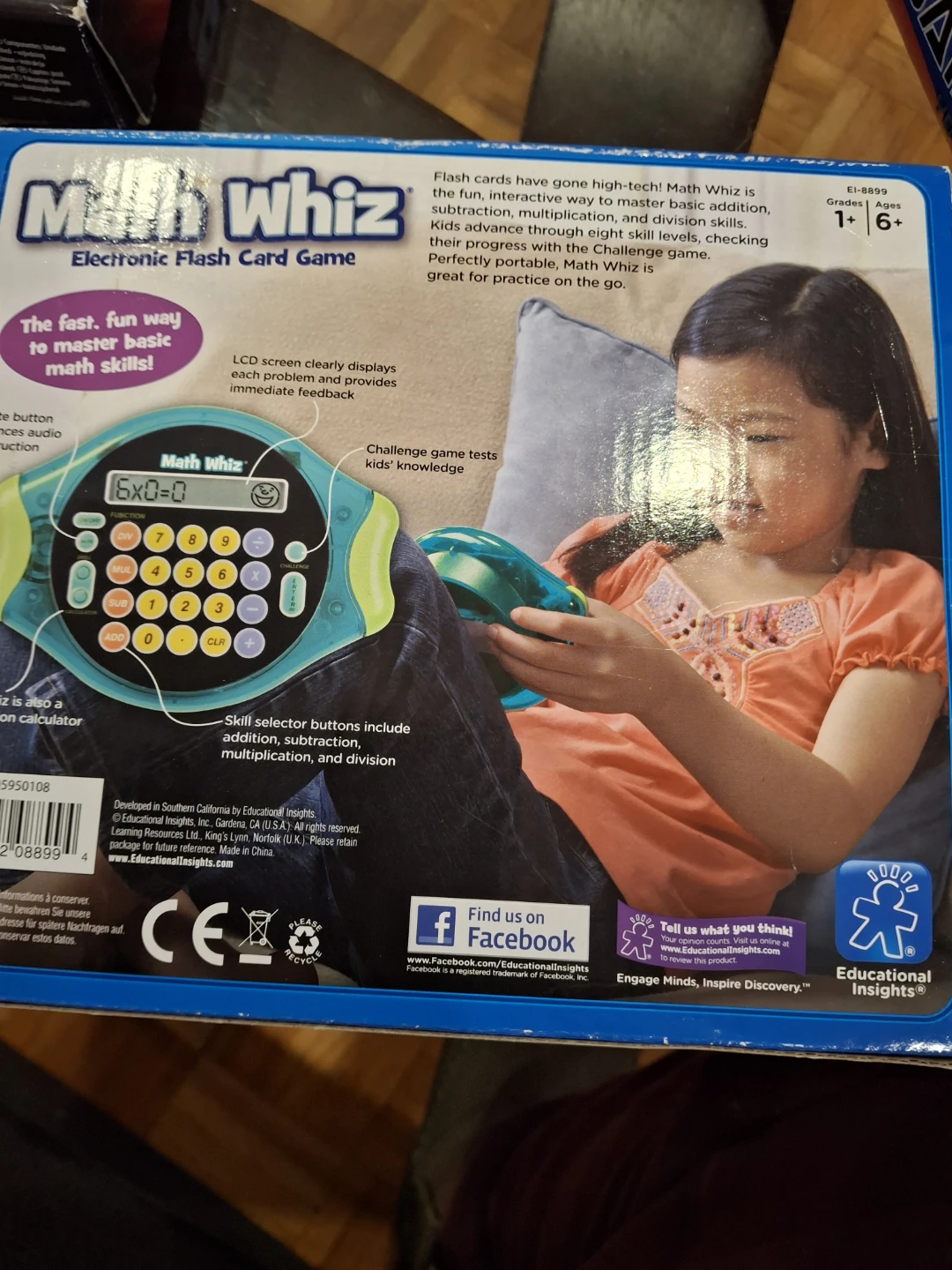 4 Educational Electronic Games Bundle: Simon, Math Whiz, Sudoku - photo 3
