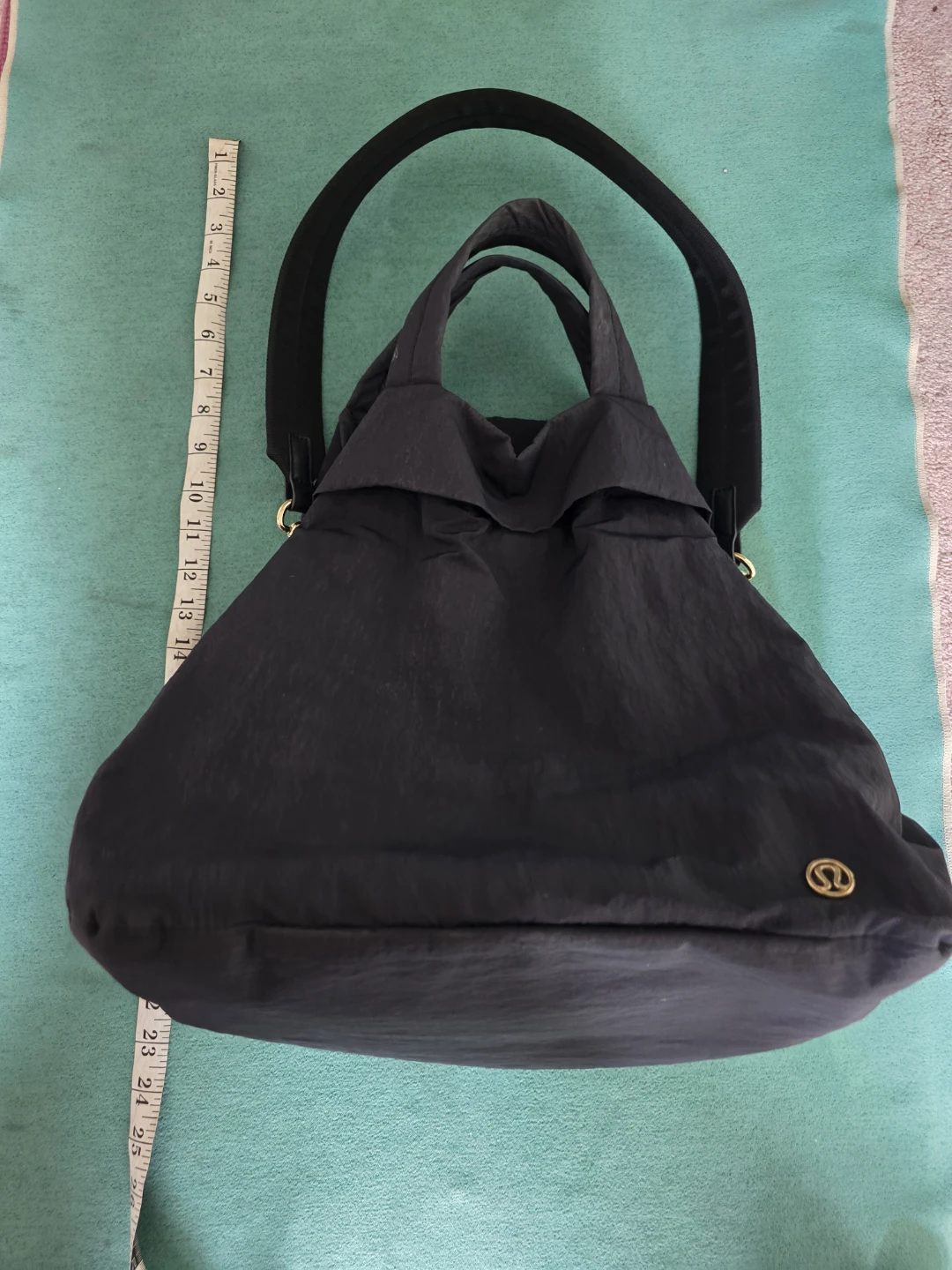 Lululemon Black Tote Bag