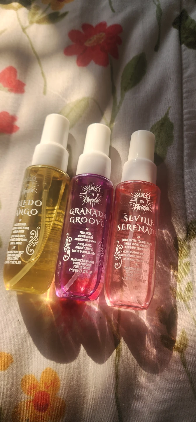 Solo en Ibiza mini body sprays