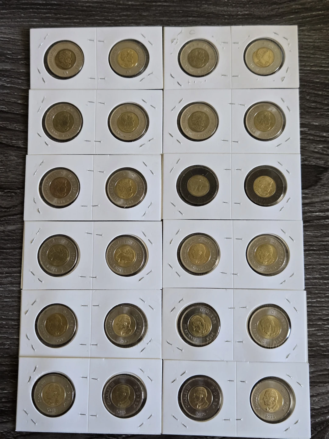 Collection of Canadian Commemorative Two-Dollar Coins - photo 2