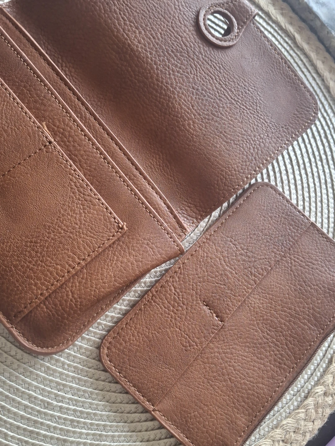Brown Wallet with Card Holder/ password - photo 3