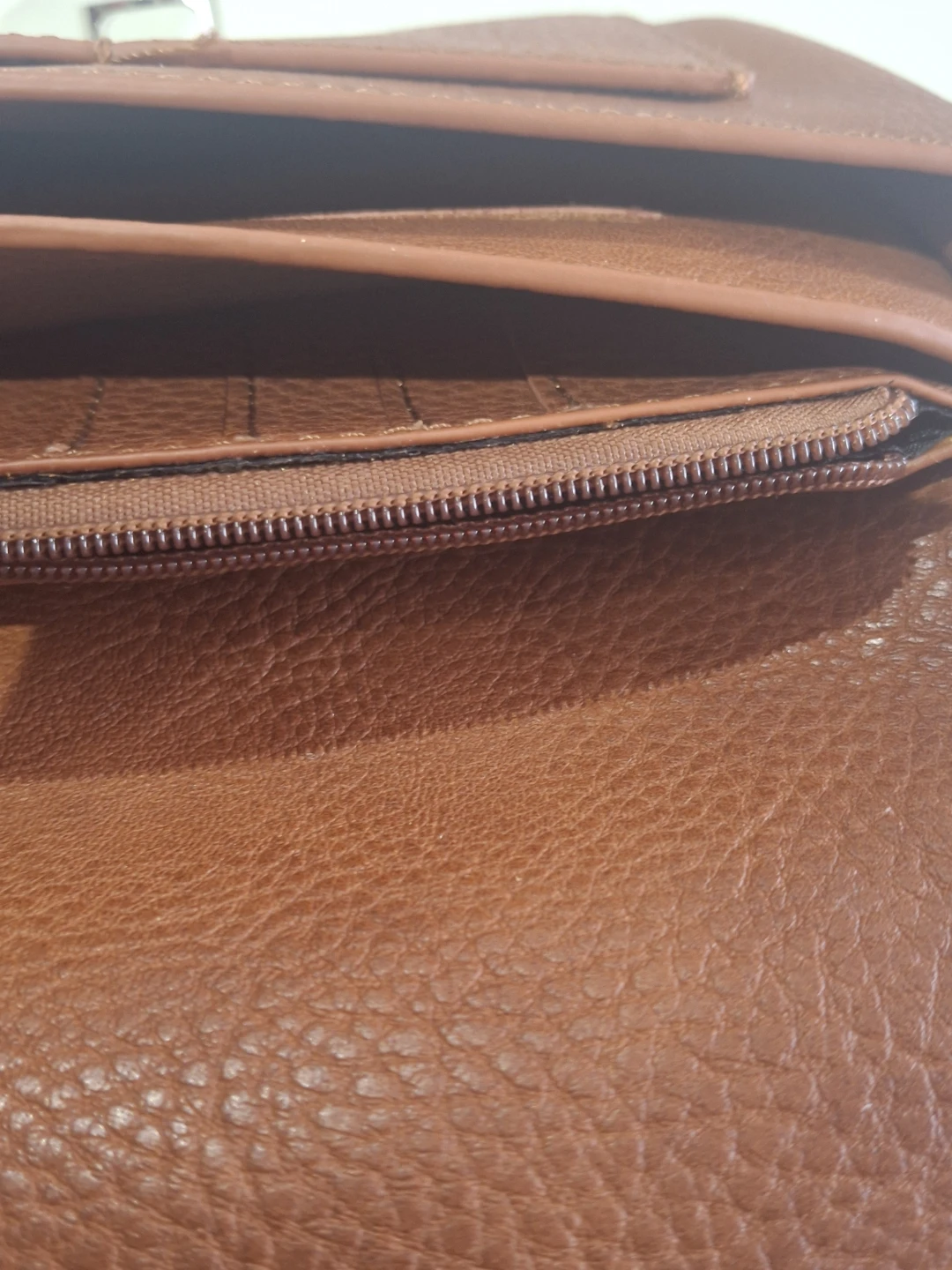 Brown Wallet with Card Holder/ password - photo 4