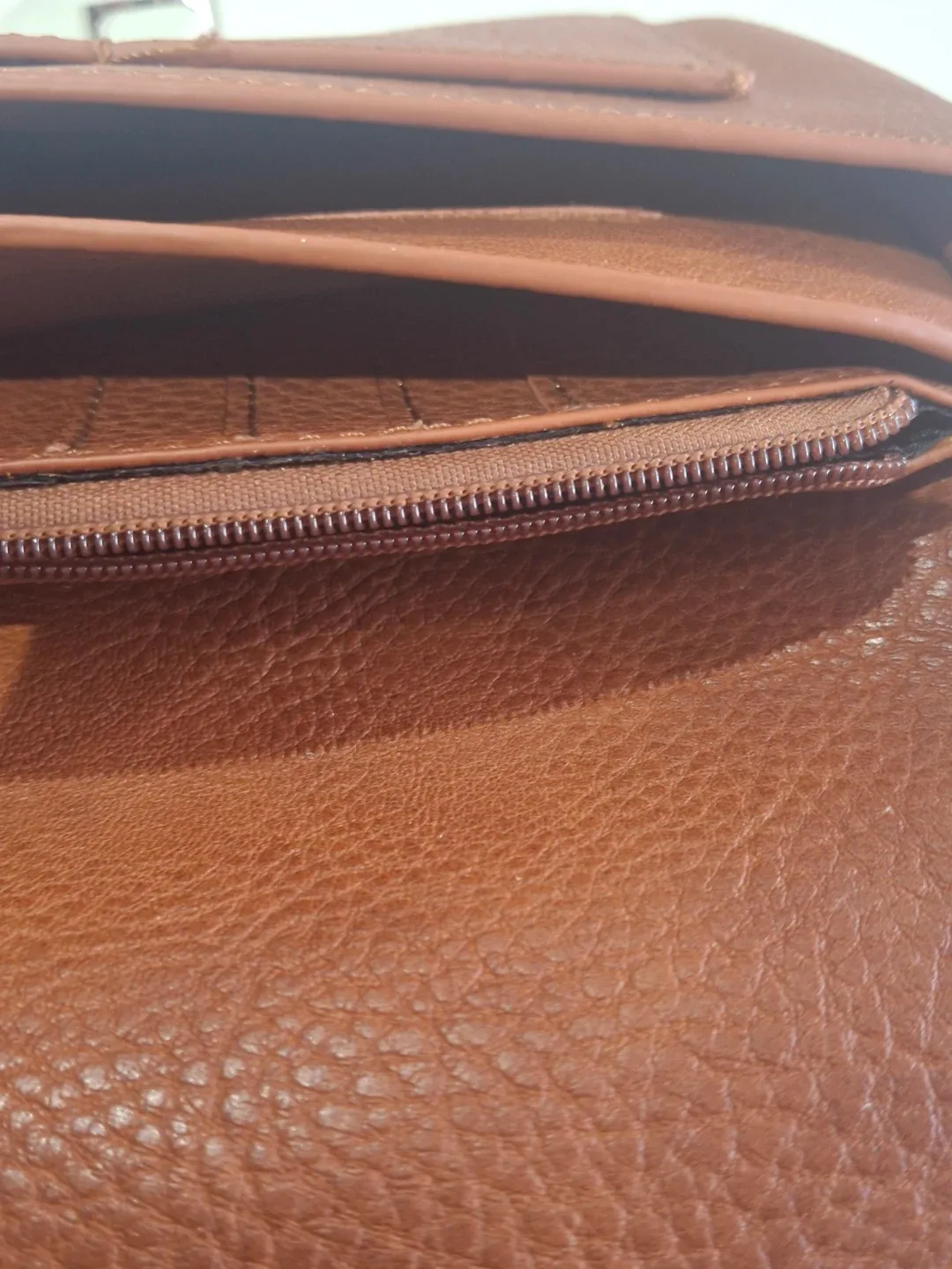 Brown Wallet with Card Holder/ password - photo 4