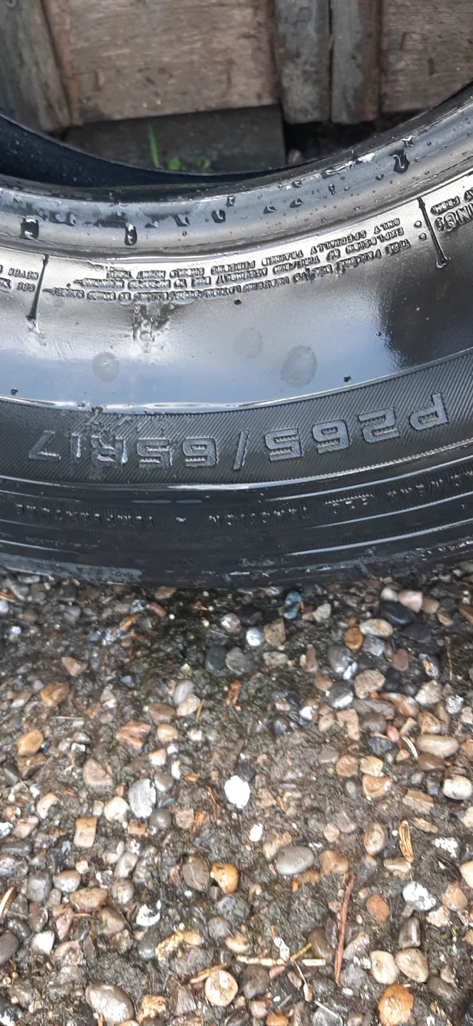 Set of 4 Firestone Destination Summer Tires P265/65R/17 - photo 3