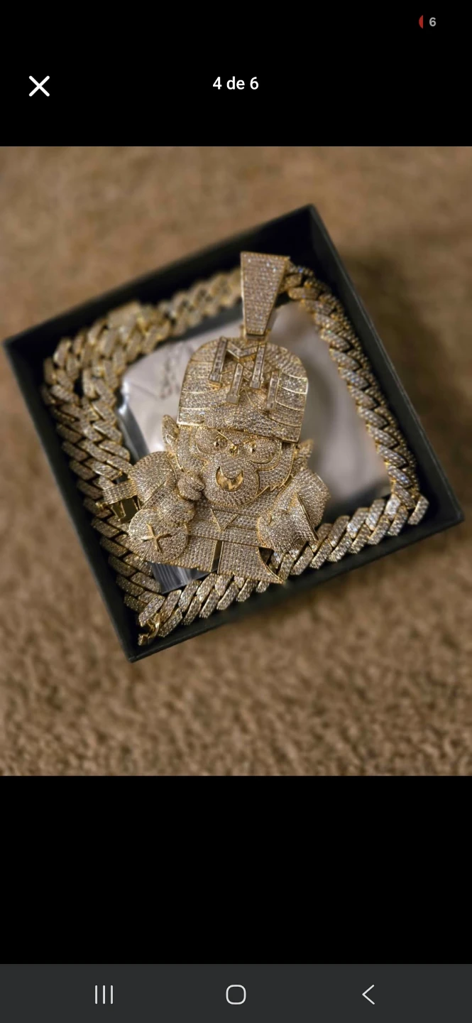 Iced Out Pendant Necklace - photo 2