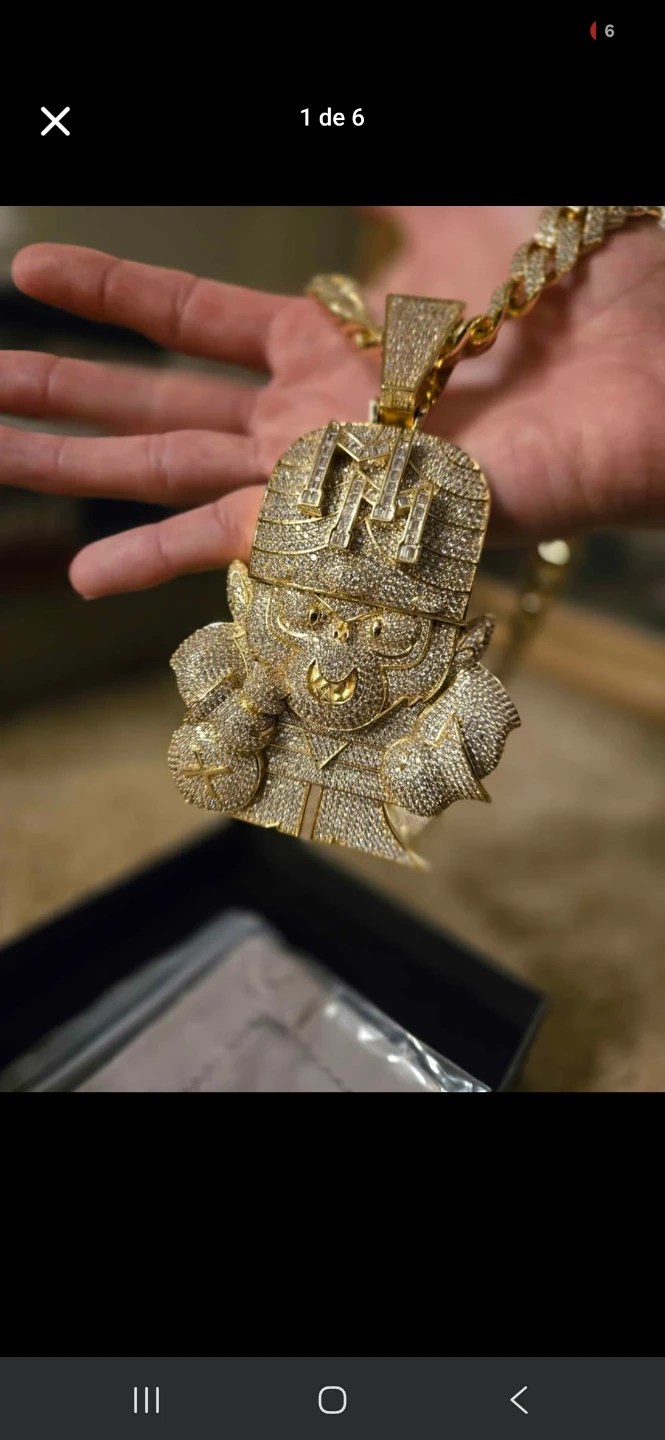 Iced Out Pendant Necklace - photo 3