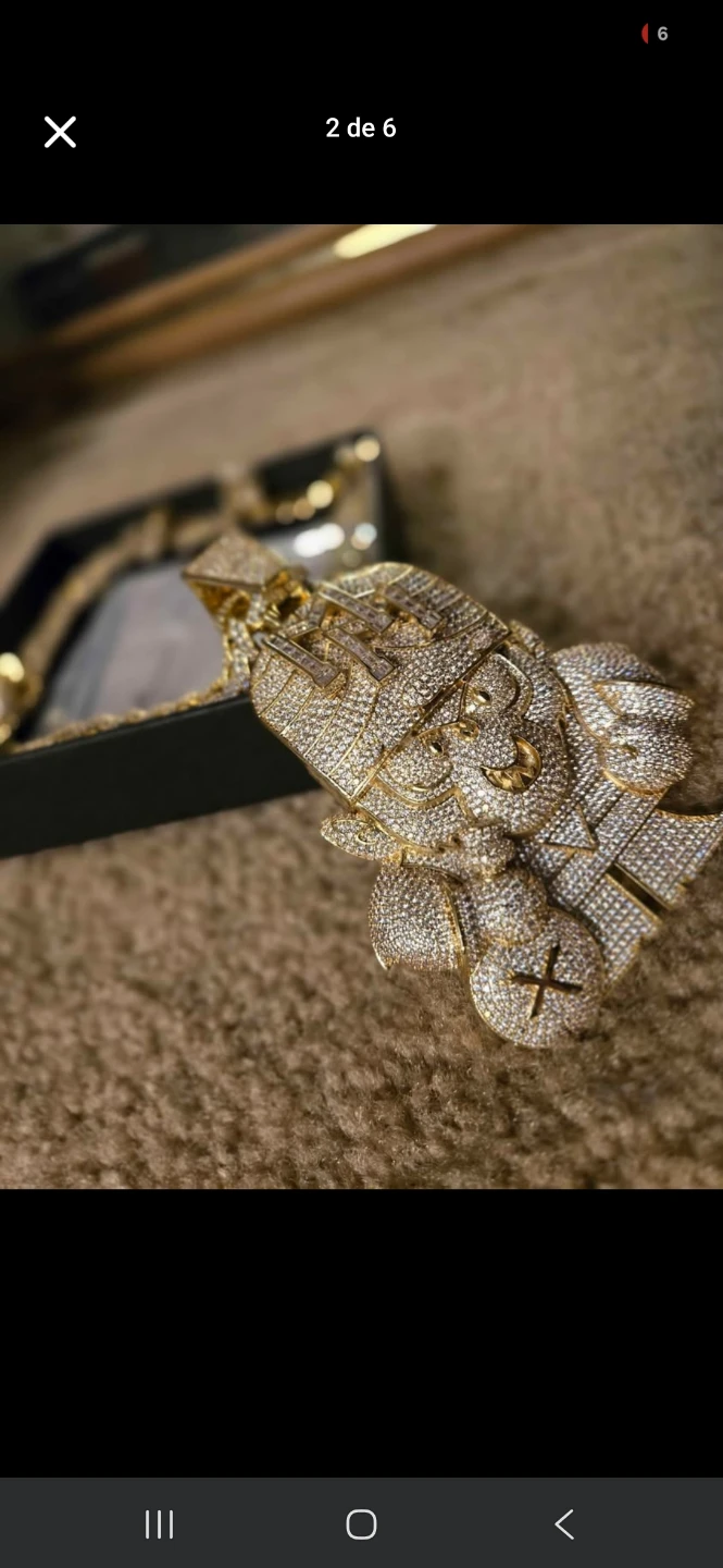 Iced Out Pendant Necklace - photo 4