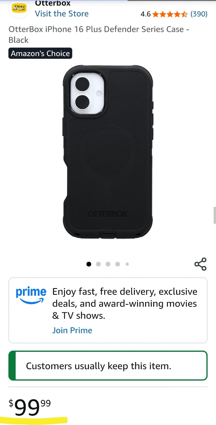 OtterBox Defender Case for iPhone 16 Plus– Brand New - photo 2