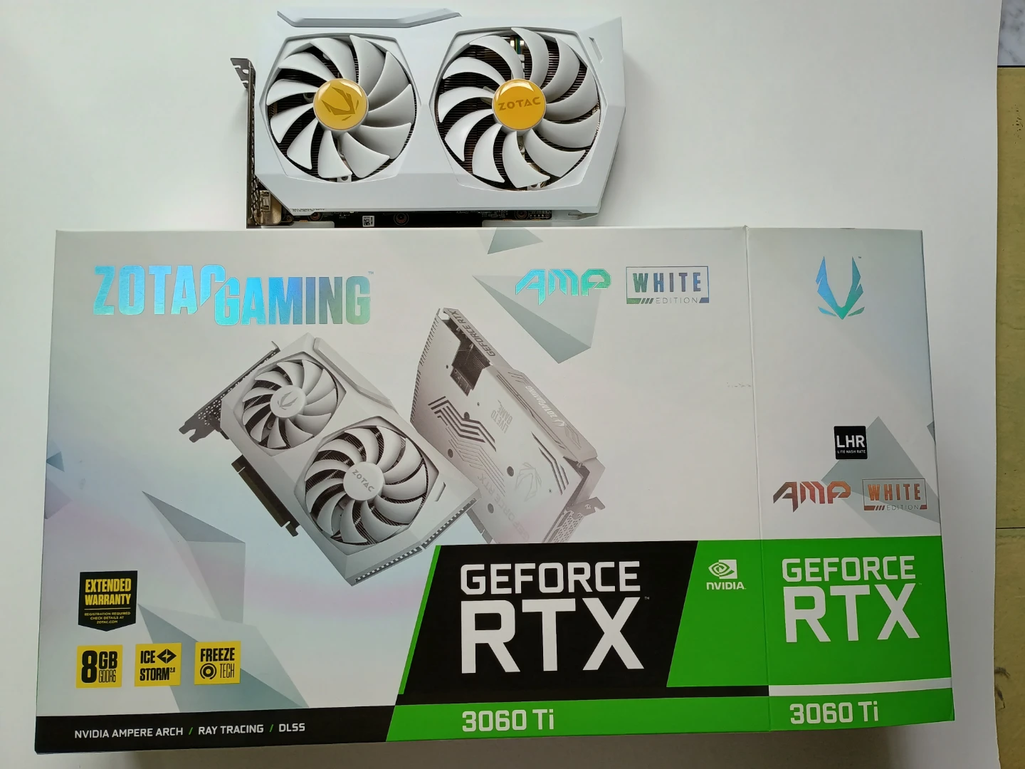 Zotac GeForce RTX 3060 Ti AMP White Edition - photo 2