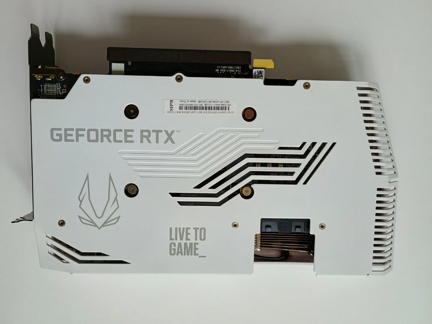 Zotac GeForce RTX 3060 Ti AMP White Edition - photo 3