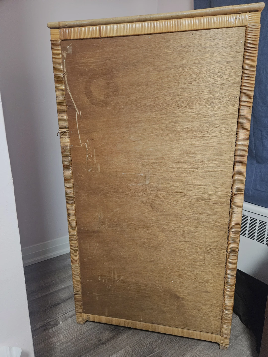 Rattan dresser with 5 drawers - photo 3