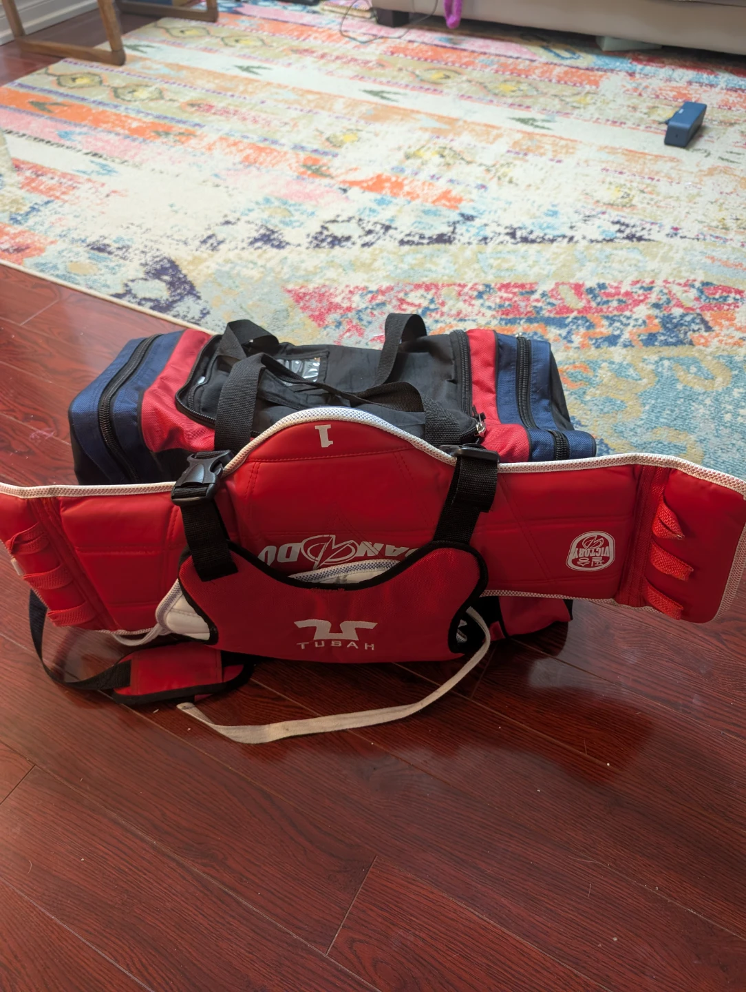 DAN-DO Taekwondo Sparring Gear Set with Bag - photo 2