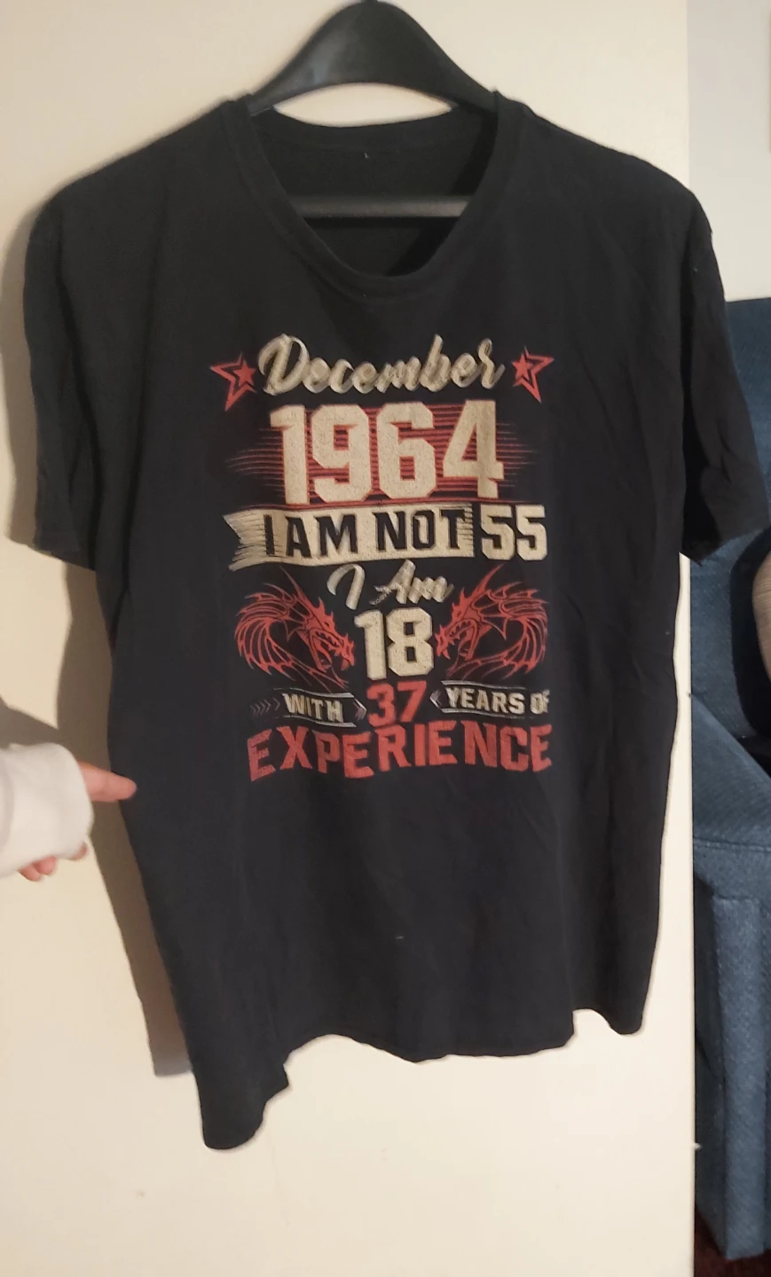 December 1964 I Am 18 With 37 Years of Experience T-Shirt
