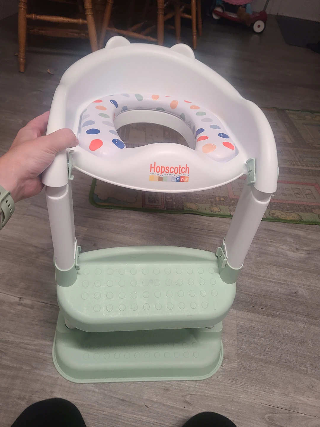 Hopscotch Toddler Potty Training Seat with Step Stool
