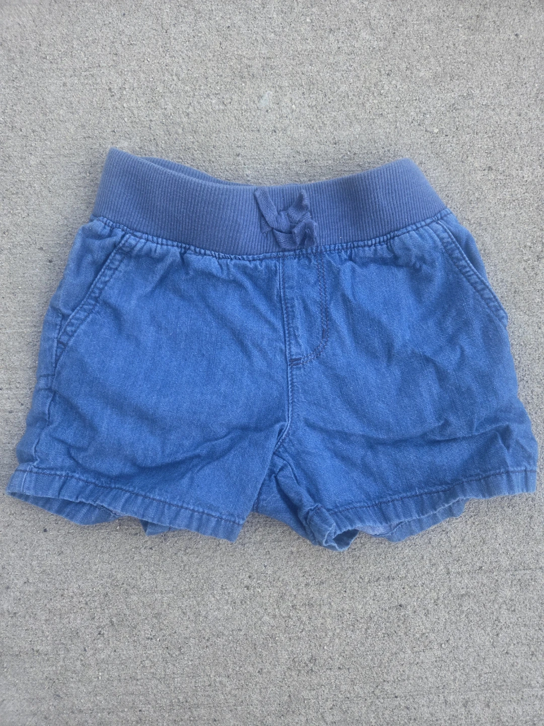 The Children's Place Blue Denim Shorts Size 8