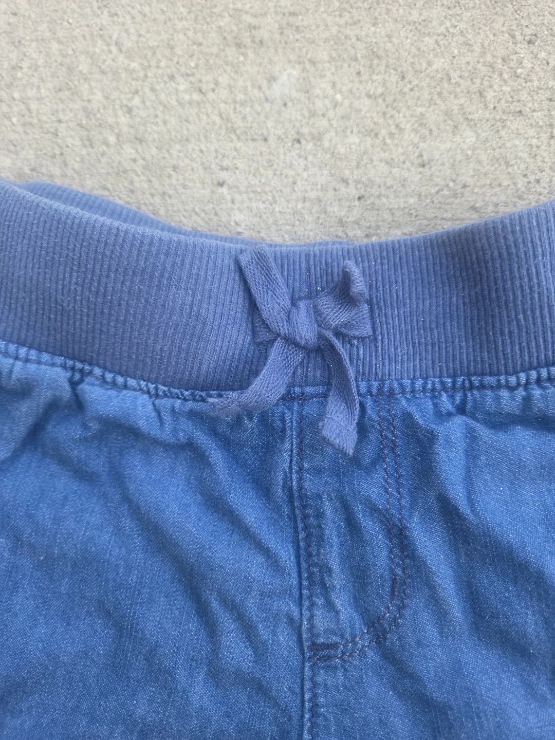 The Children's Place Blue Denim Shorts Size 8 - photo 2