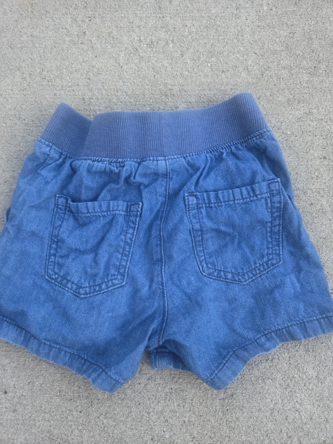 The Children's Place Blue Denim Shorts Size 8 - photo 3
