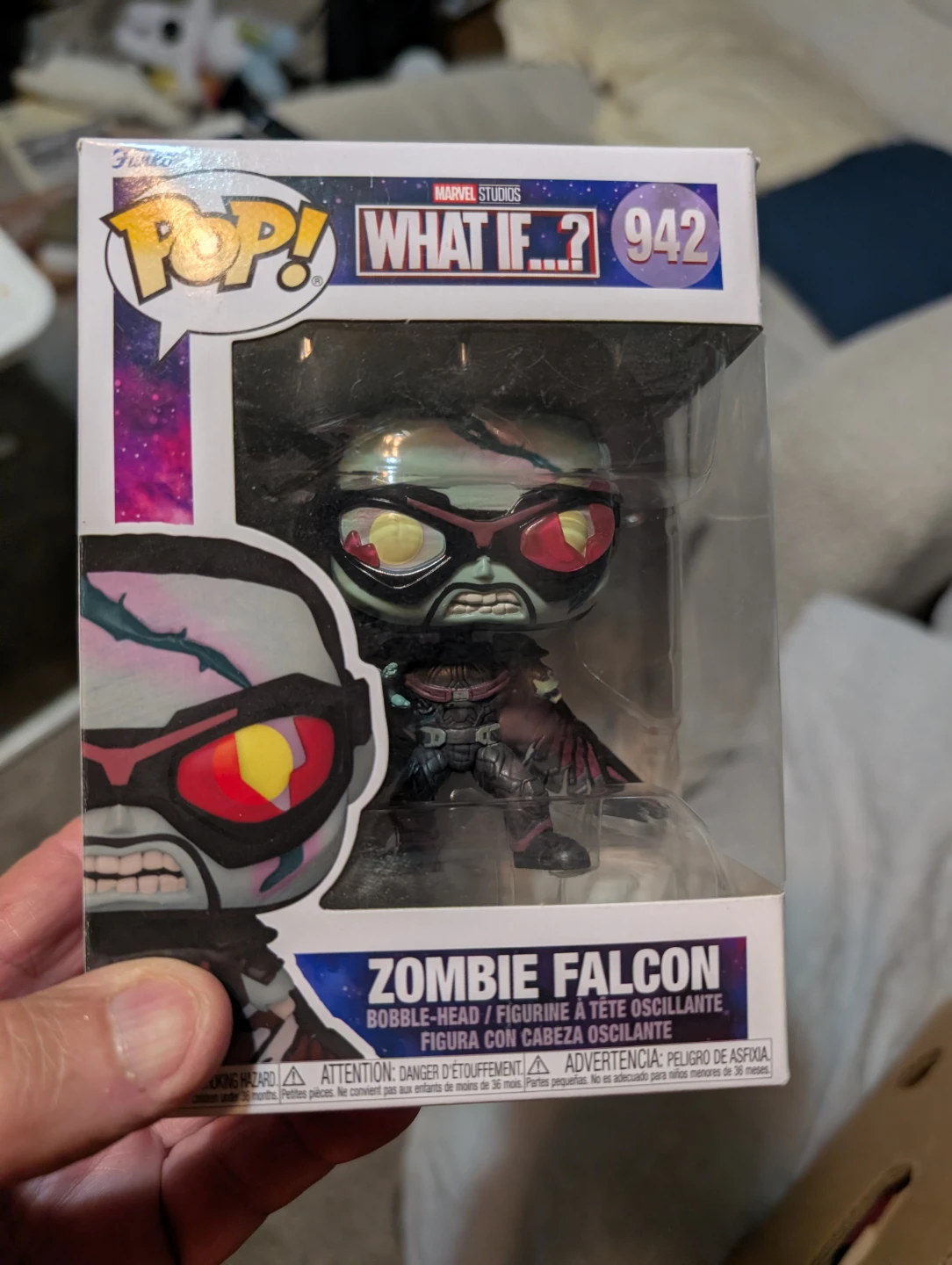 Funko Pop! Marvel What If...? Zombie Falcon #942