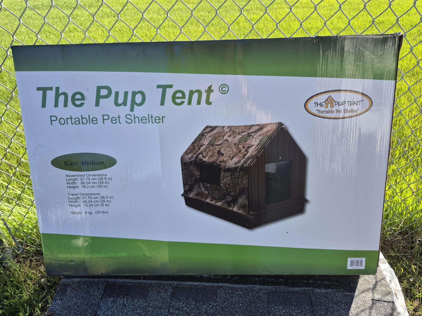 The Pup Tent Portable Pet Shelter - Medium