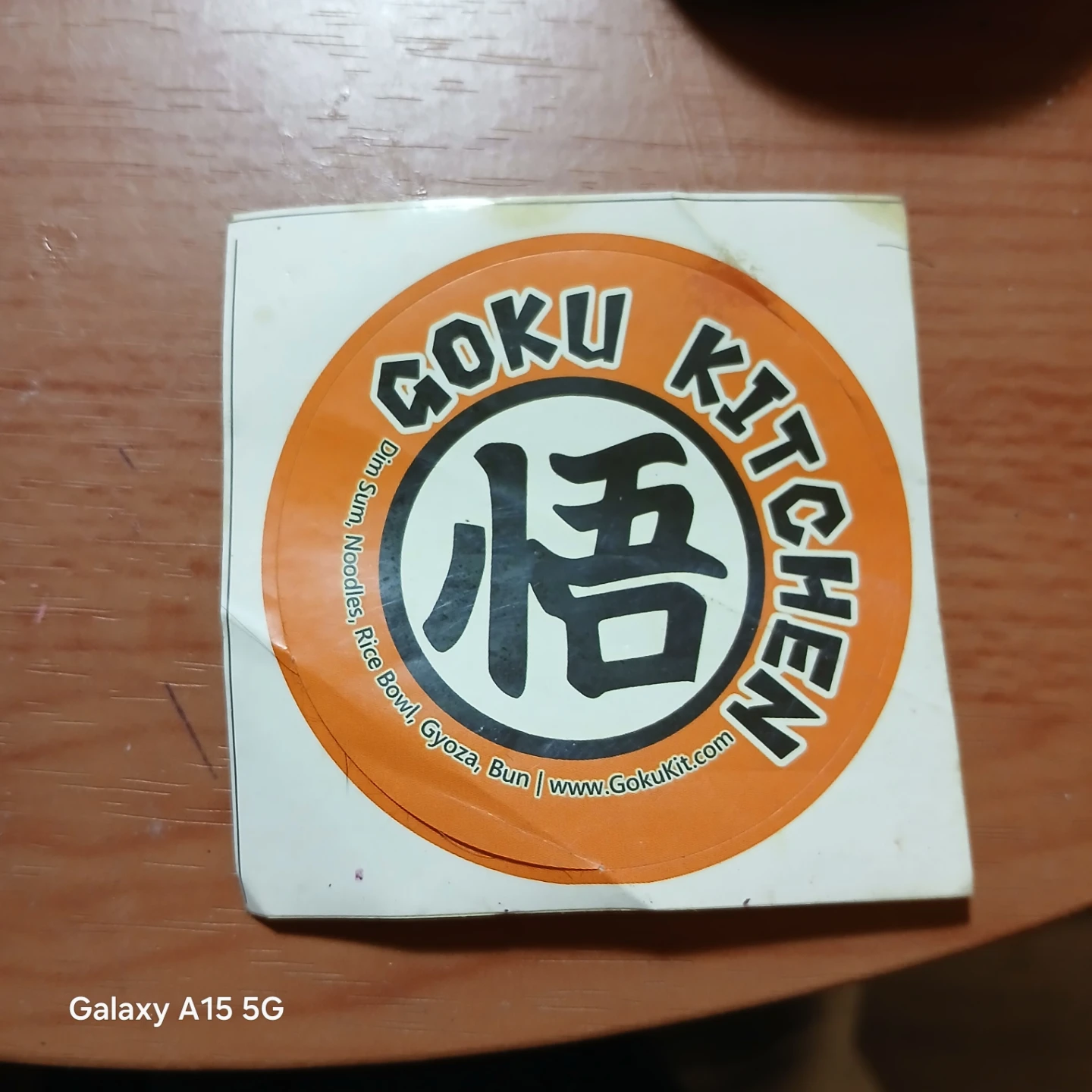 Goku Kitchen sticker