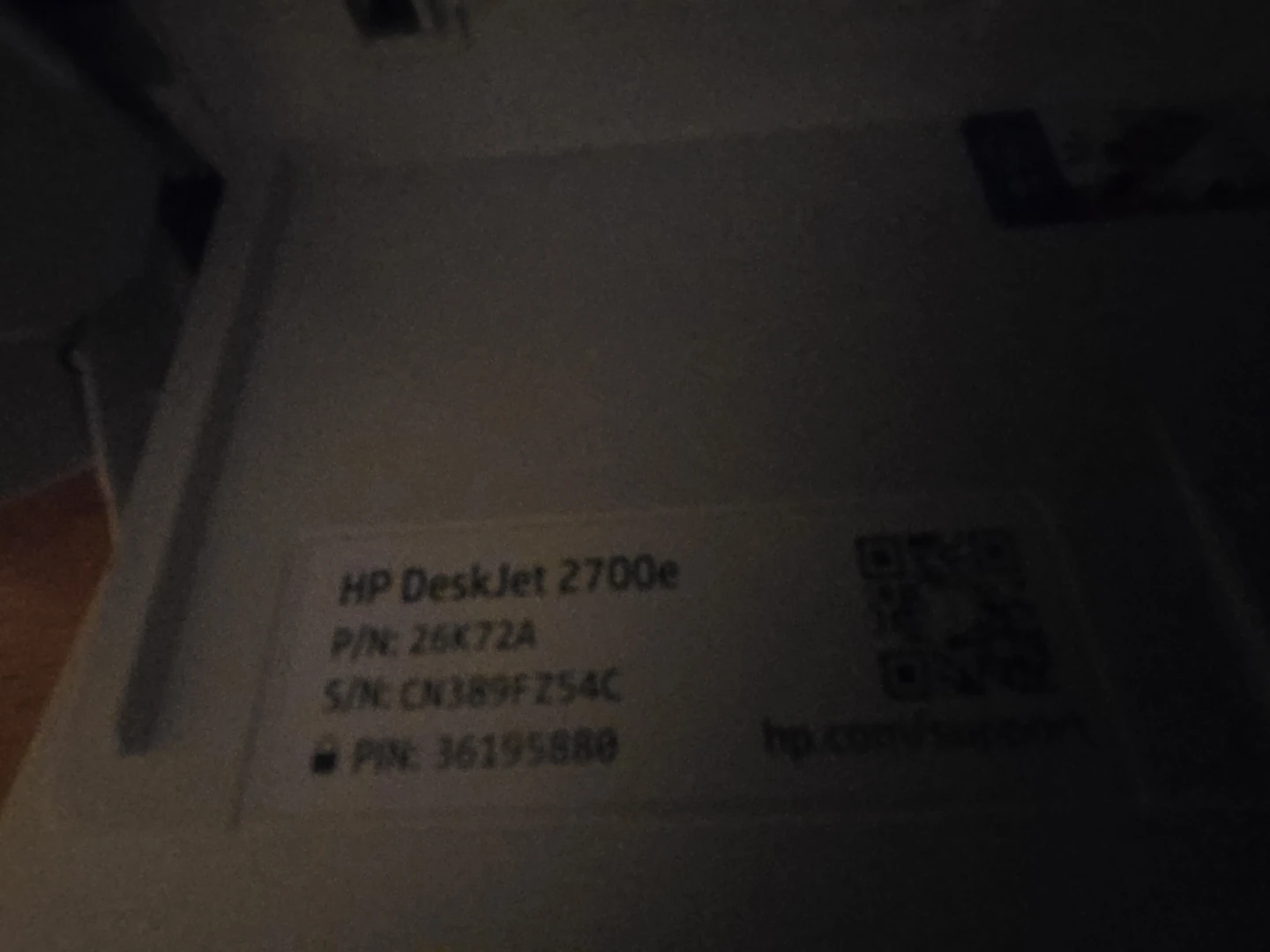 HP DeskJet 2700e All-in-One Printer - photo 2
