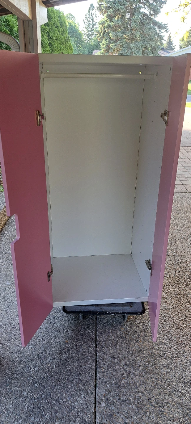 Pink and Beige Children's Wardrobe - photo 2