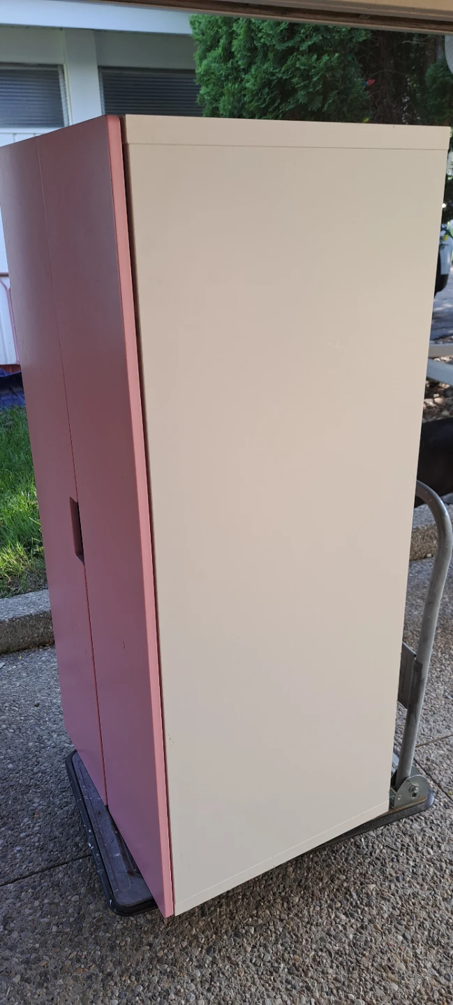 Pink and Beige Children's Wardrobe - photo 3