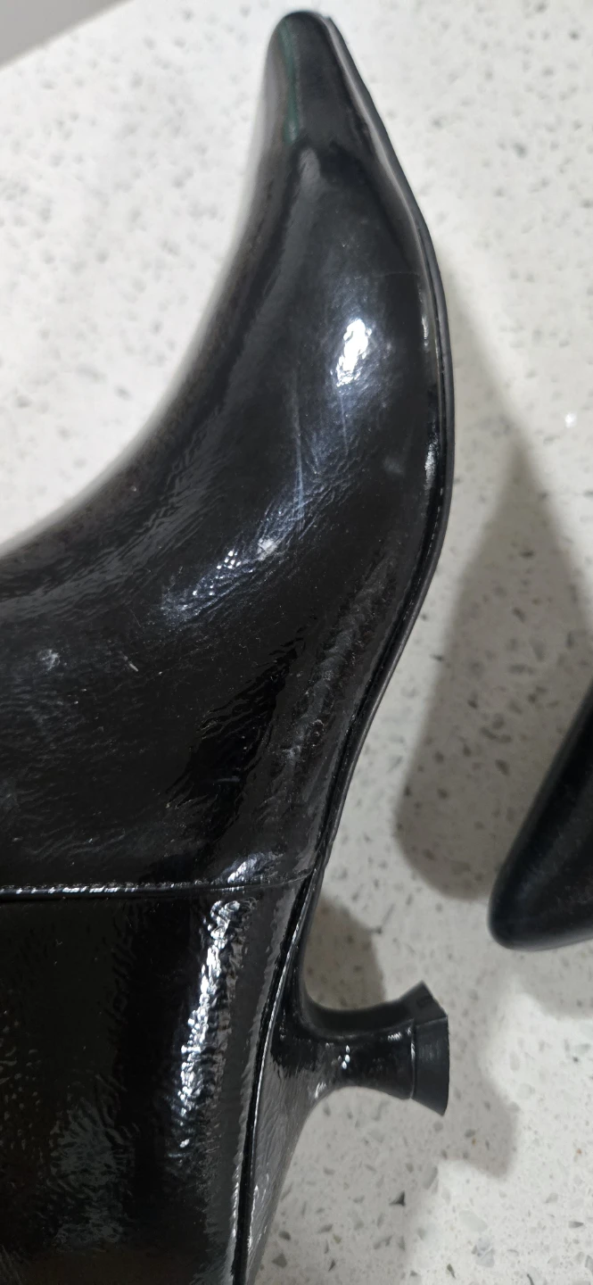 Steve Madden Black Patent Ankle Boots - photo 4