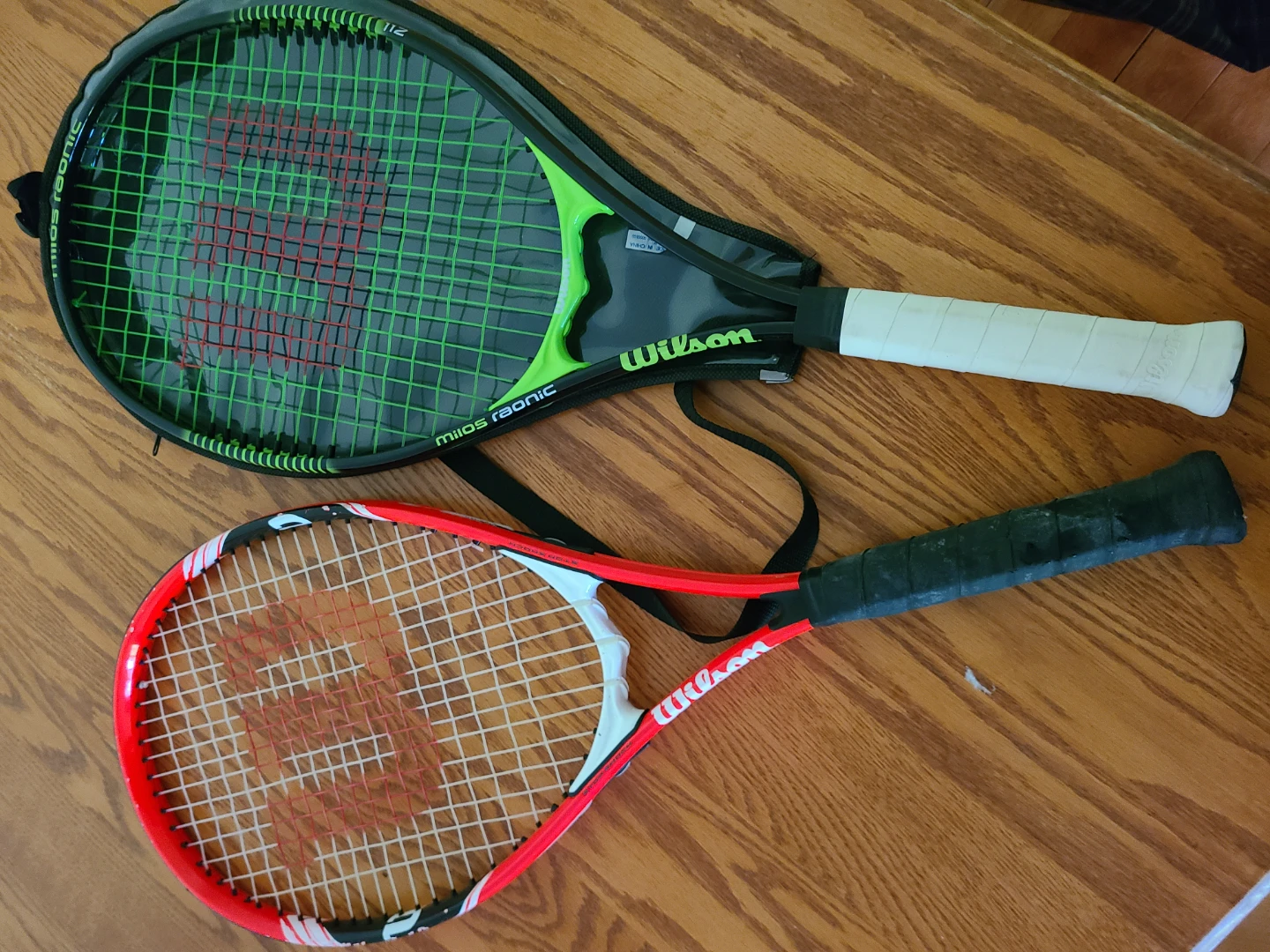 Wilson Tennis Racquets - Milos Raonic & Federer Models
