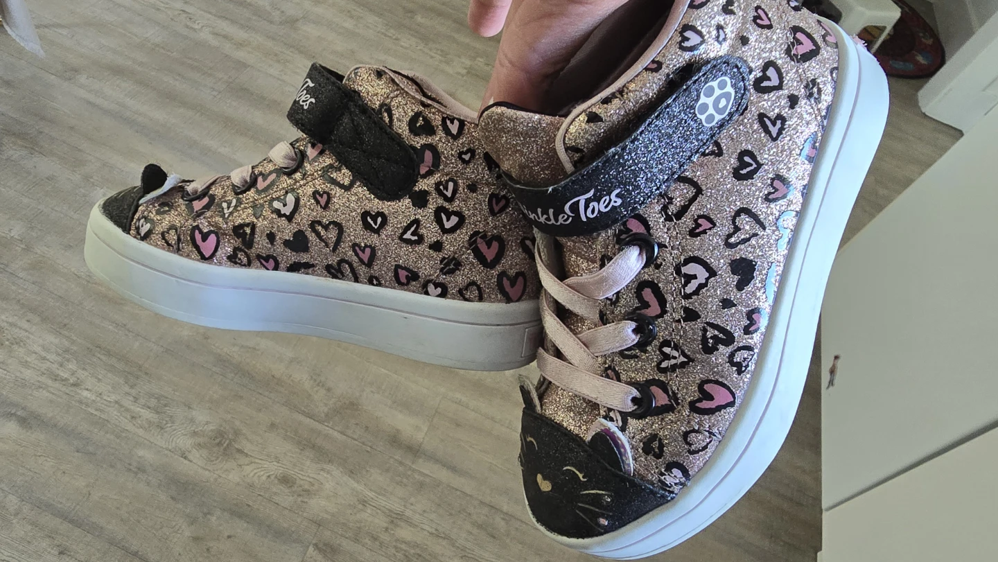 Twinkle Toes Sparkle Cat High-Top Shoes - photo 2