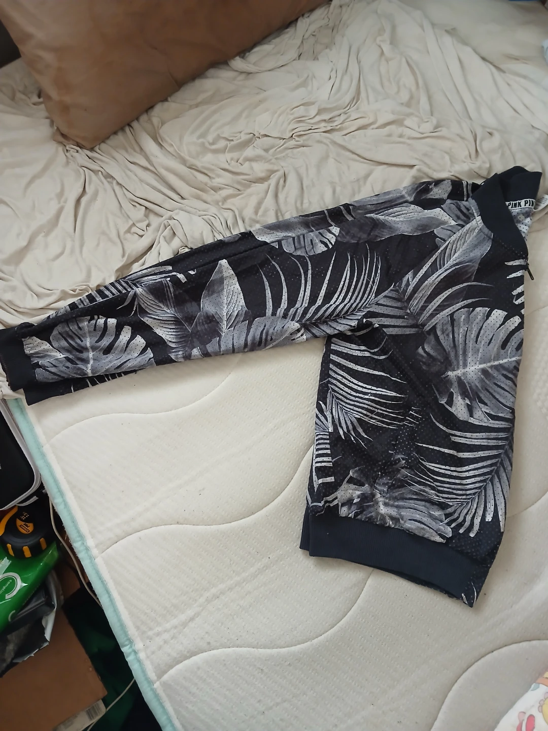 Pink Victoria's Secret Tropical Print Bomber Jacket - photo 4