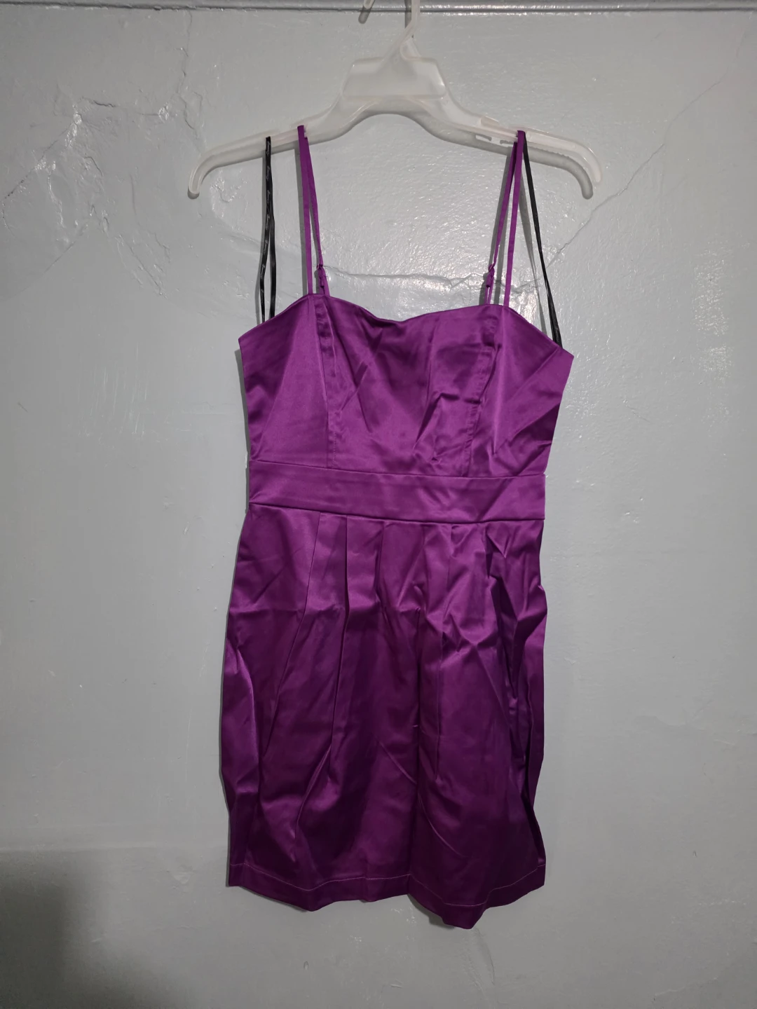 Forever 21 Purple Satin Mini Dress S ⚽️