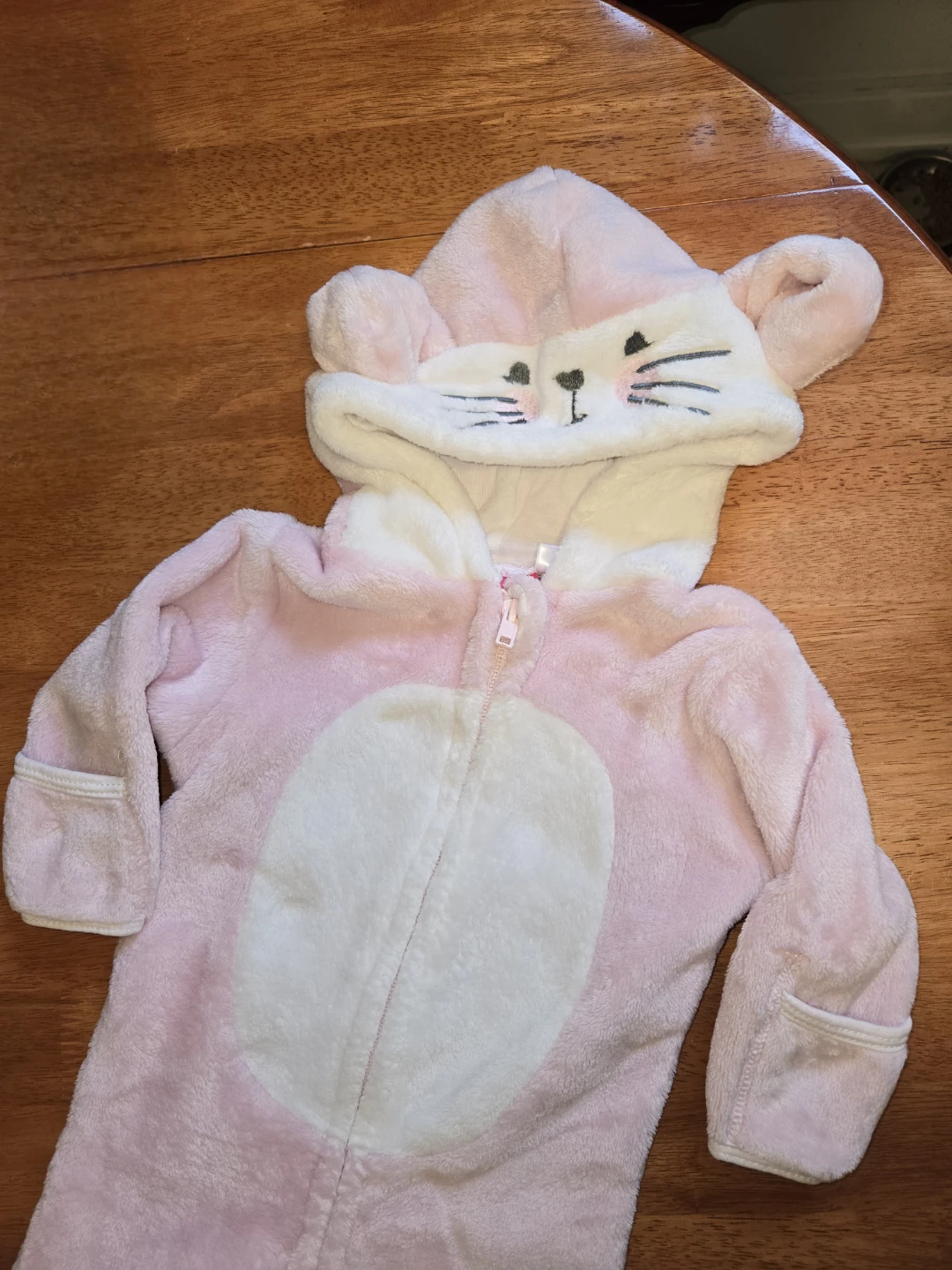 Bundle Baby Girl Carter's Hoodies and Sleeper - photo 2