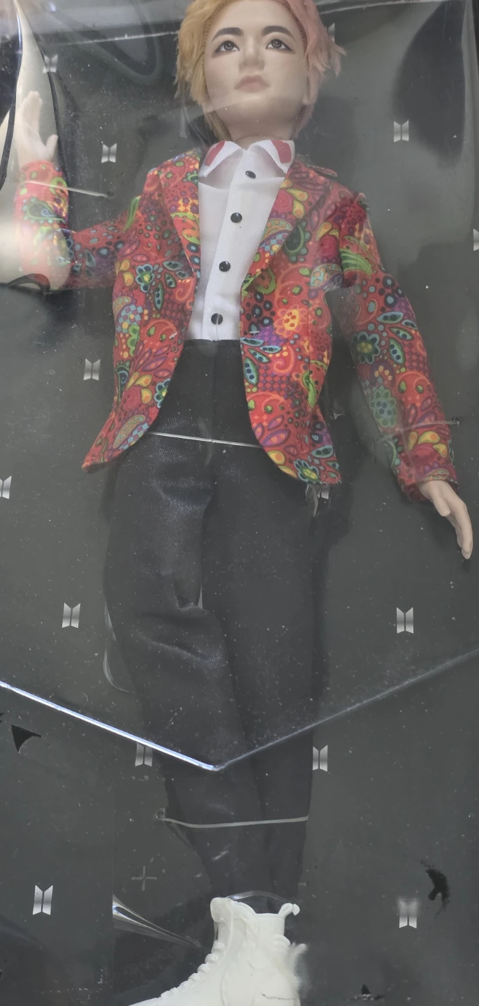 BTS V Doll with Colorful Blazer