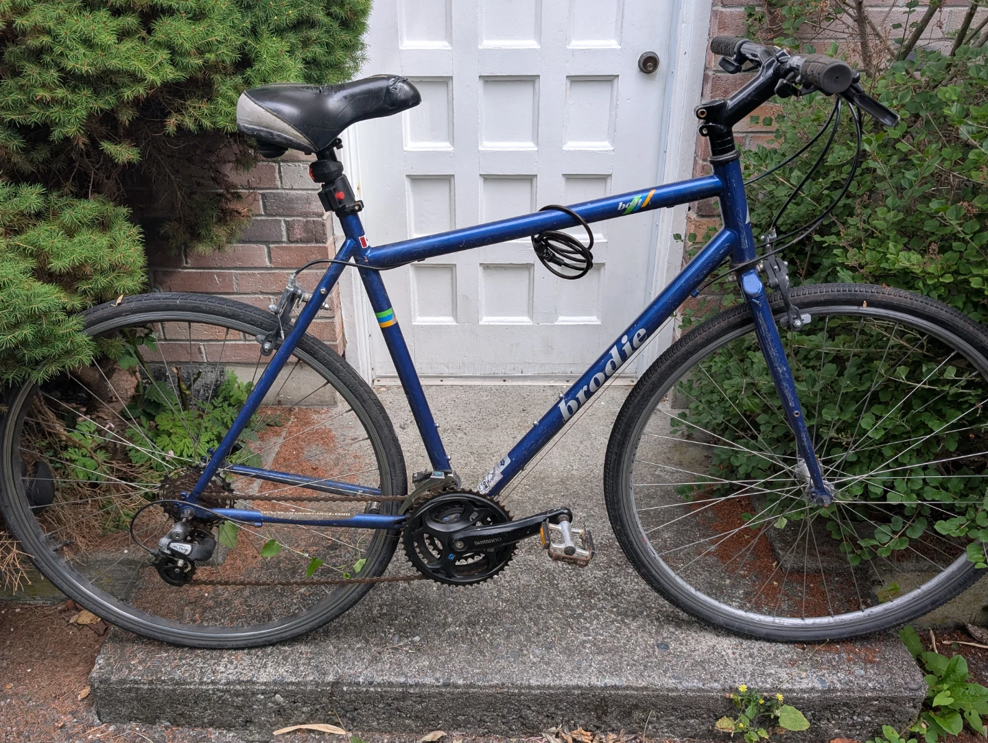 Blue Brodie Hybrid Bike - photo 2