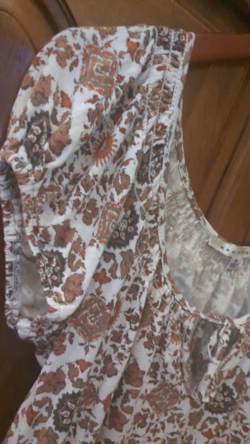 Max Studio Women's Floral Print Blouse Size M - photo 3