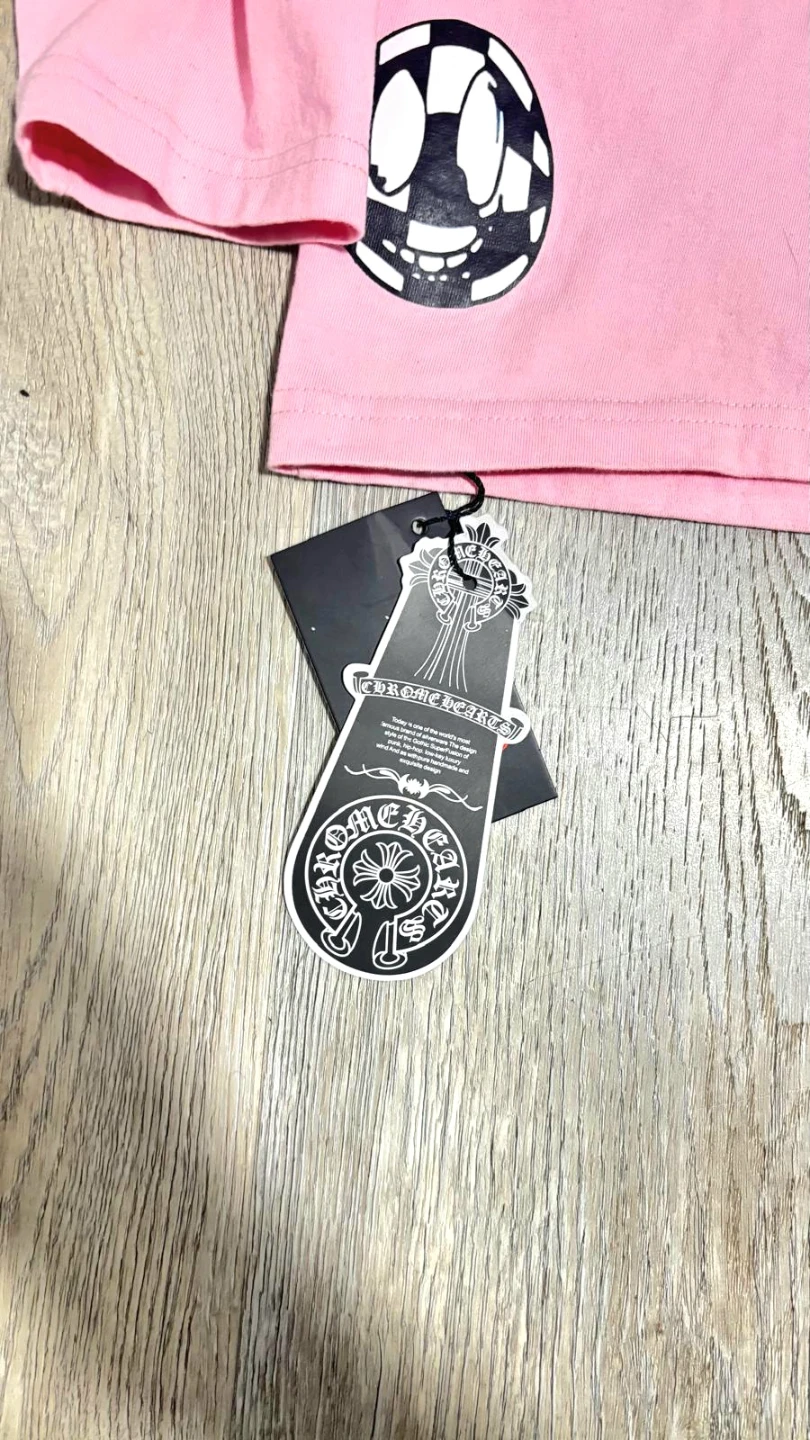 High Quality Chrome Hearts Pink Longsleeve - photo 2