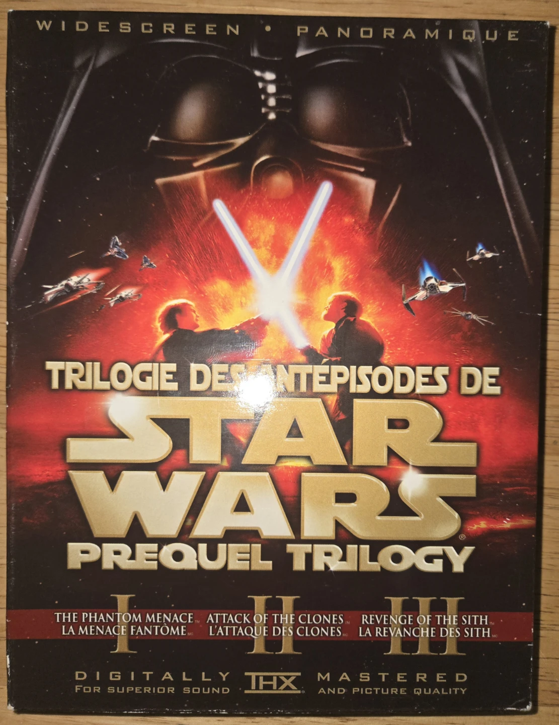 Star Wars Prequel Trilogy DVD Set