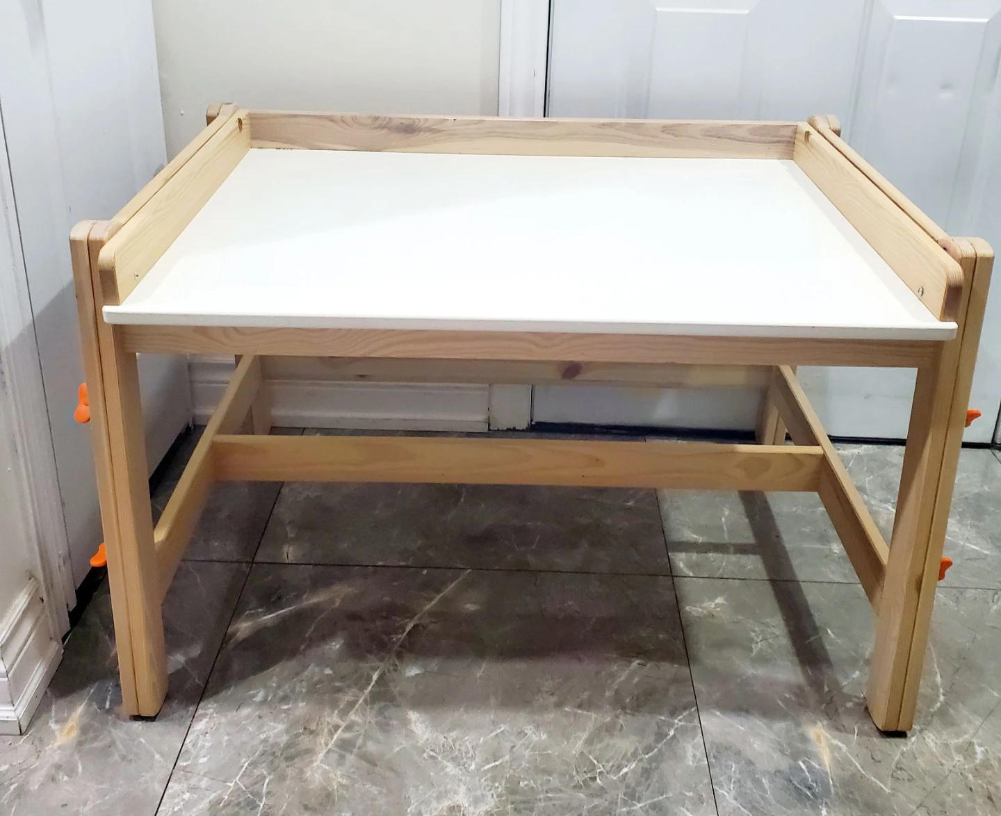 Ikea Wooden Kids Art Easel Table