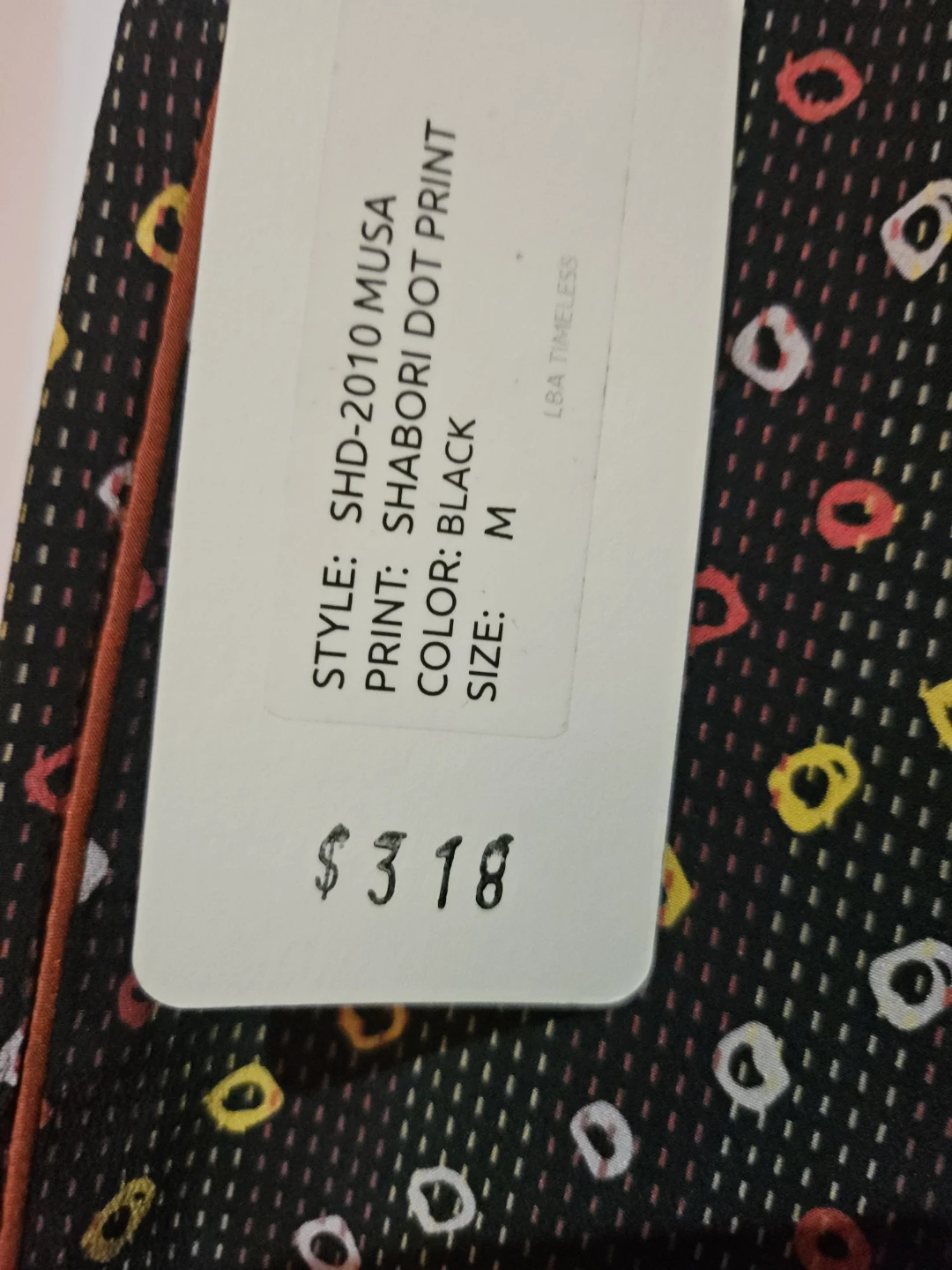 La Bohème Shaboi Dot Print Pants Medium Black - photo 5